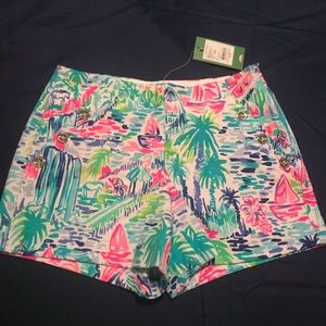 NWT Lilly Pulitzer Salt in the Air Shorts